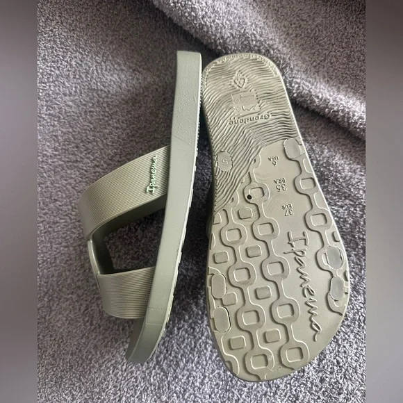 NEW Ipanema Size 6 Green Sandal Slides - never worn, perfect condition - Picture 4 of 4